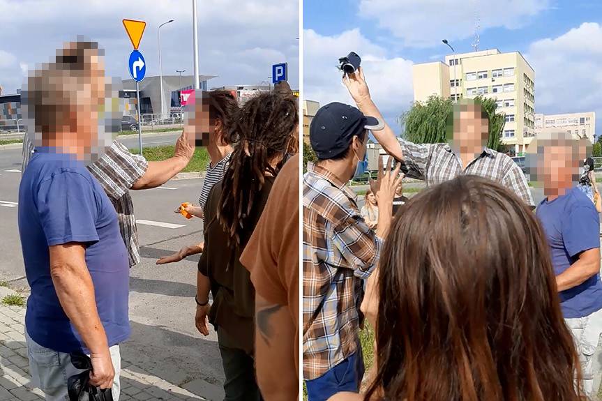 Co się wydarzyło przed siedzibą RDLP w Krośnie? 