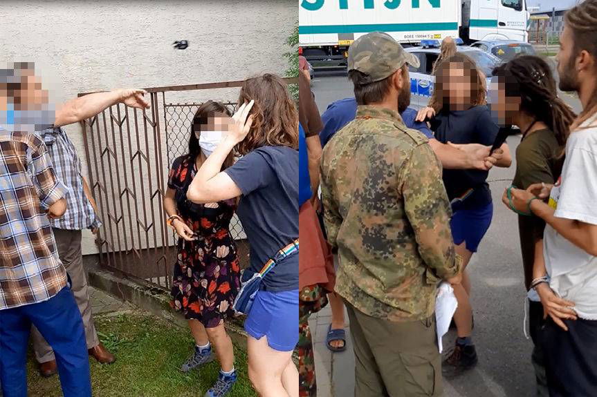 Co się wydarzyło przed siedzibą RDLP w Krośnie? 