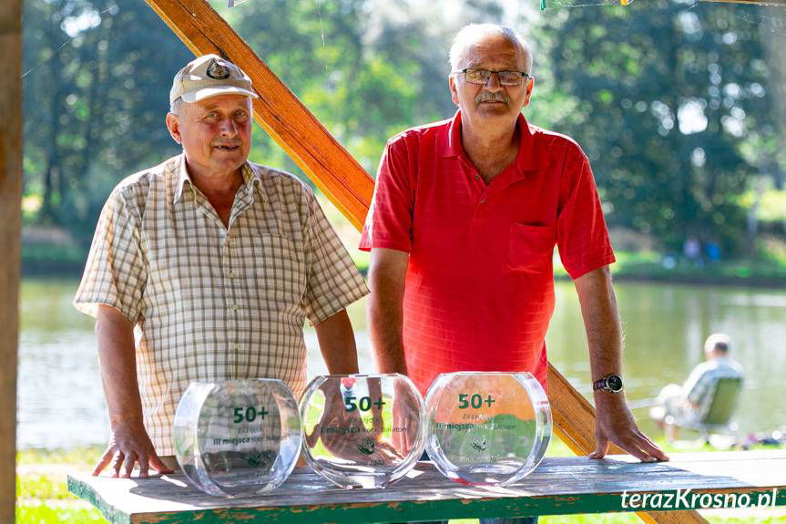 Wędkarze łowili ryby na Gliniance w Krośnie