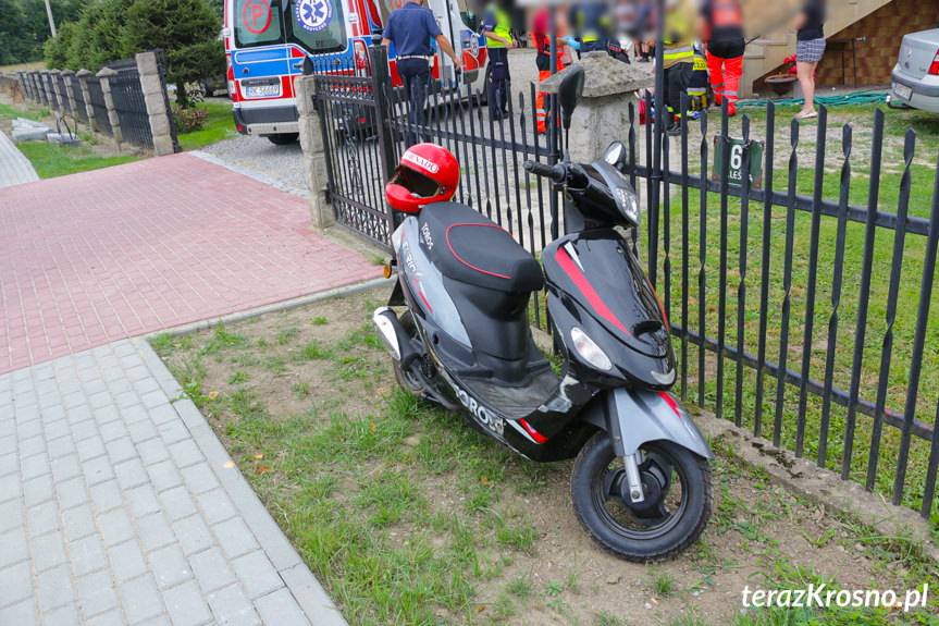 Milcza. Potrącił jadącego skuterem i odjechał z miejsca zdarzenia