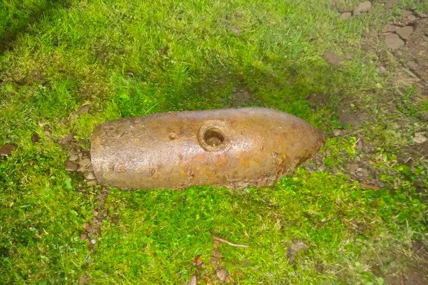 W Chlebnej znaleziono bombę lotniczą