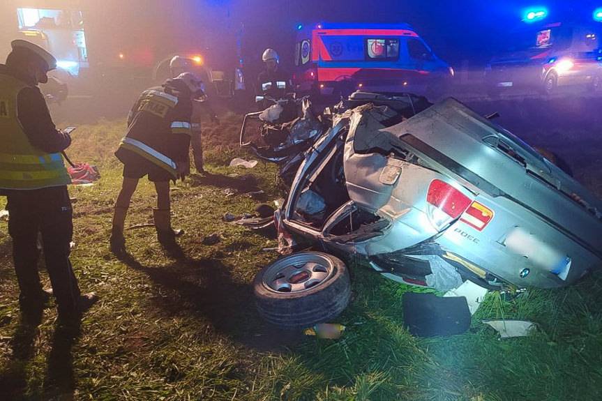 REGION. Wypadek w Dydni, cztery osoby poszkodowane 