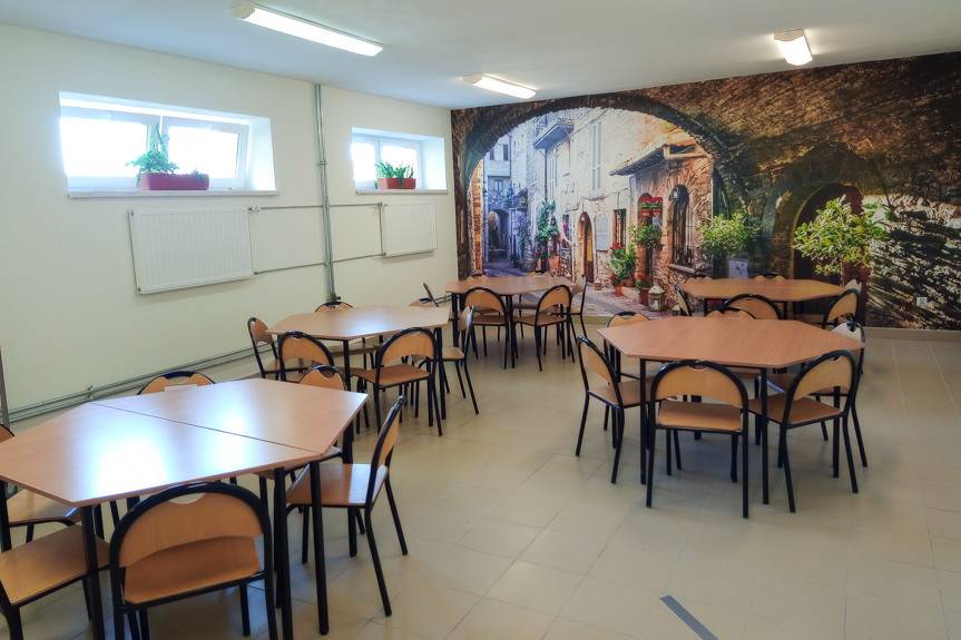 Stołówka w szkole w Dukli już otwarta