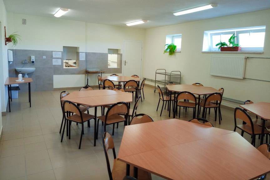 Stołówka w szkole w Dukli już otwarta