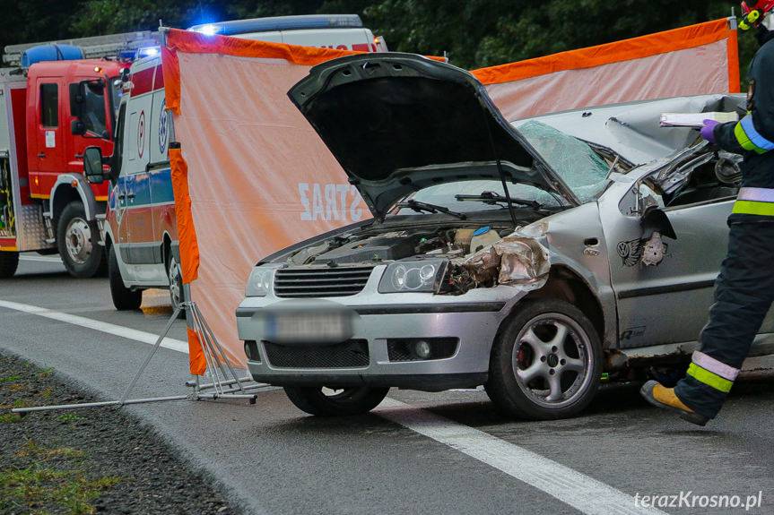 Śmiertelny wypadek na DK19 w Trzcianie