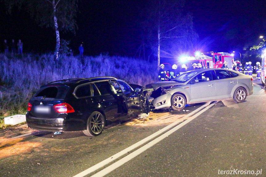 Wypadek w Klimkówce na DK28 