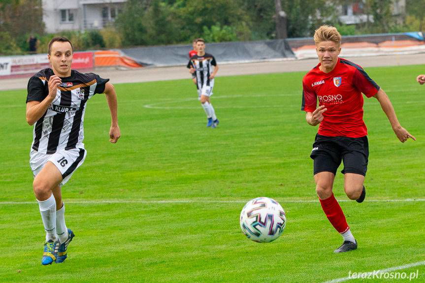 Karpaty Krosno - Czarni Jasło. Królewskie bramki Dawida Króla