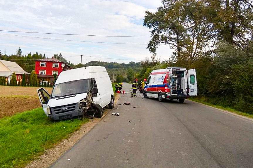 REGION. Zderzenie fiata i forda w Dydni