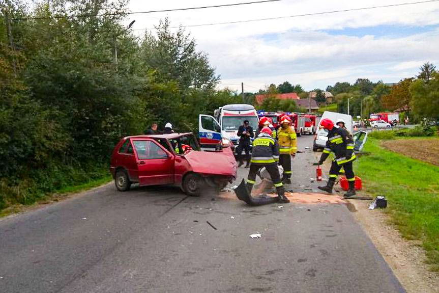 REGION. Zderzenie fiata i forda w Dydni