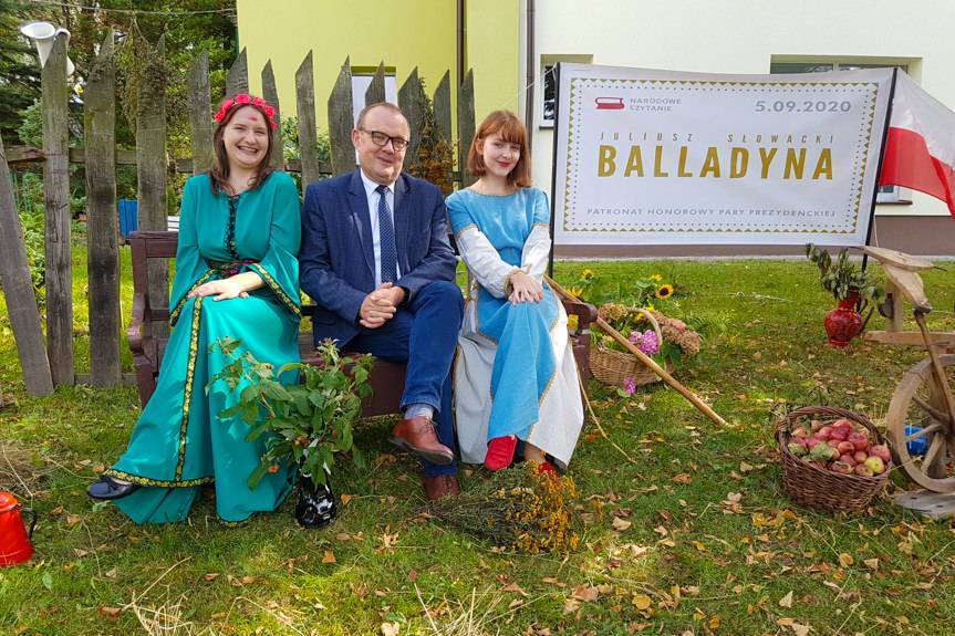 Czytali "Balladynę" w "Gastronomiku" w Iwoniczu-Zdroju