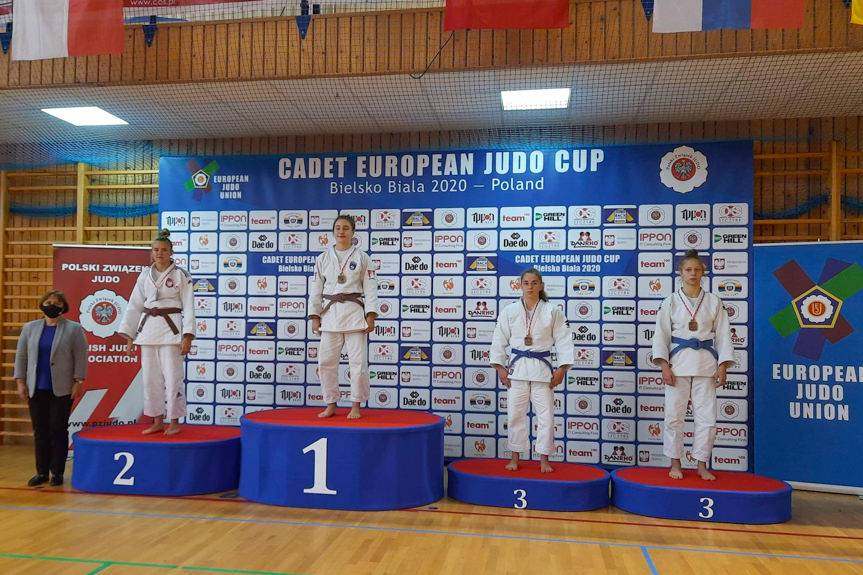 Brązowy medal Anny Bednarz na Pucharze Europy kadetek w judo