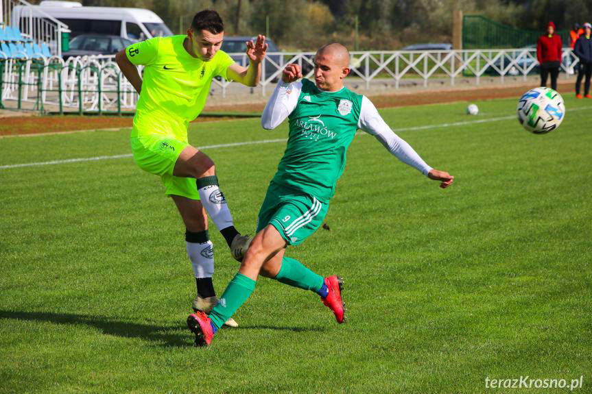 Zamczysko Odrzykoń postawiło się liderowi z Ustrzyk Dolnych