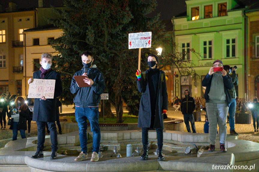 Wielki protest w Krośnie