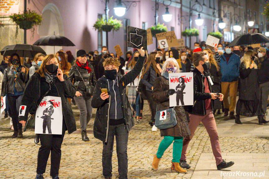 Wielki protest w Krośnie