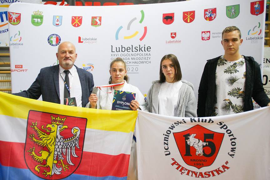 Krosno. Anna Bednarz wicemistrzynią polski juniorek młodszych w judo