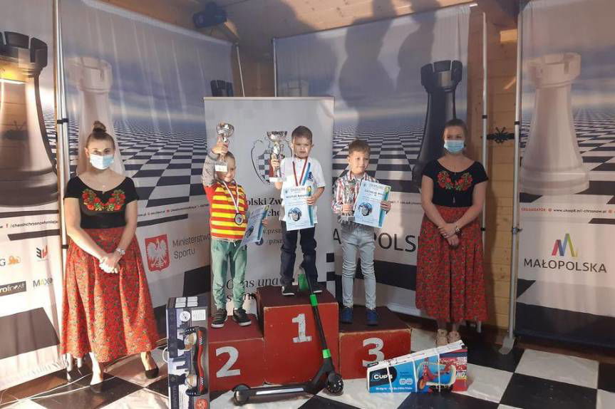 Sześcioletni Maksymilian Wojtuń mistrzem Polski