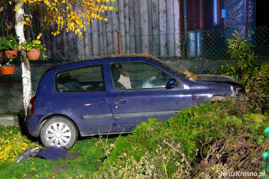 Posada Jaśliska. Kierująca samochodem była pijana