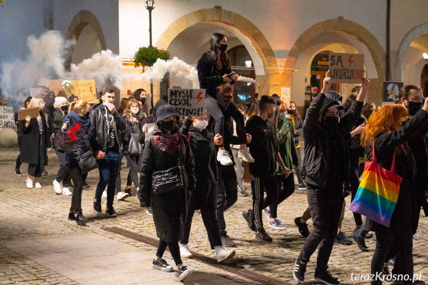 Trzeci protest kobiet w Krośnie