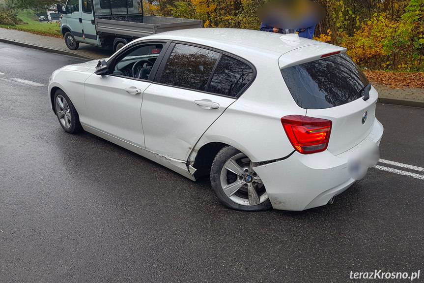 Zderzenie bmw i audi na Chopina