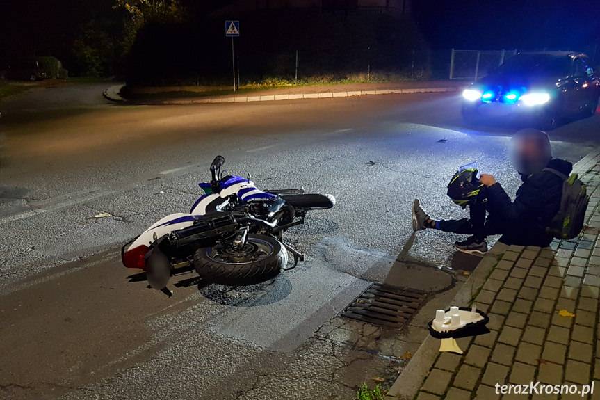 Nie ustąpił pierwszeństwa przejazdu motorowerzyście