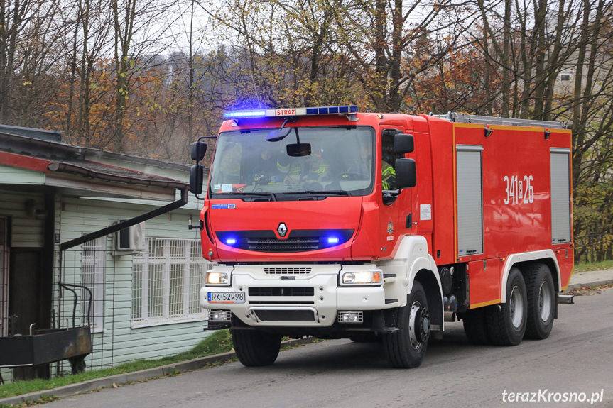 Pożar baru w Iwoniczu-Zdroju