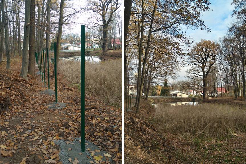 Krościenko Wyżne. Nie chcą takiego ogrodzenia stawu w Dębinie