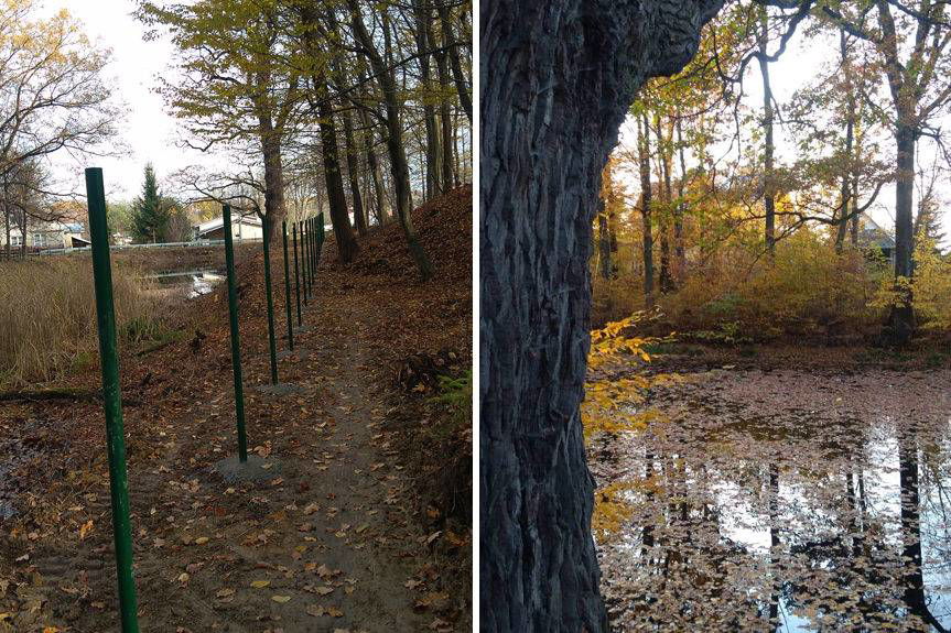 Krościenko Wyżne. Nie chcą takiego ogrodzenia stawu w Dębinie