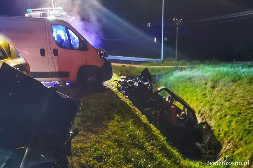 REGION. Wypadek w Małówce, ranne dwie osoby