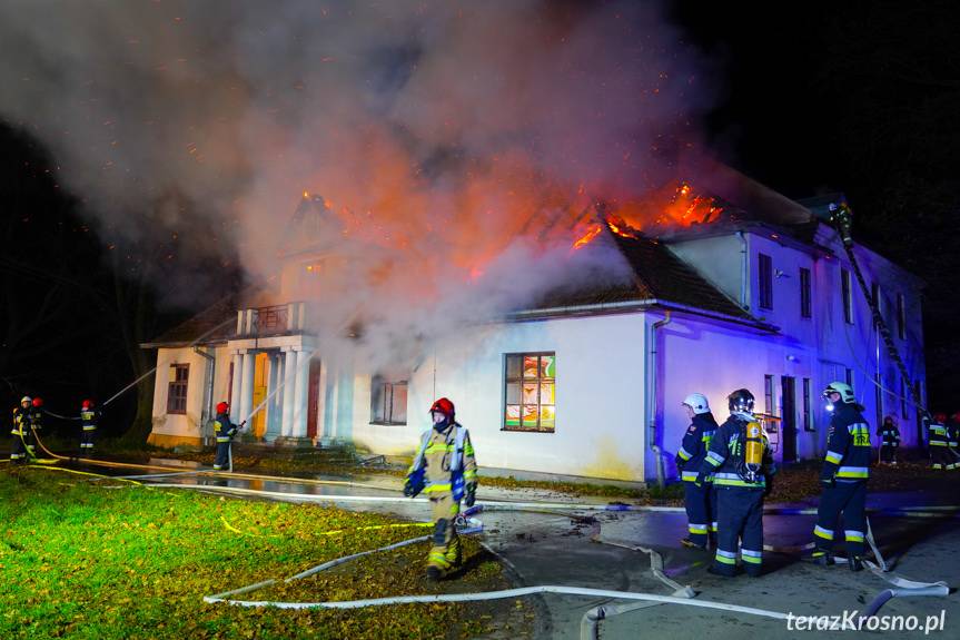 Pożar Dworu Sulimirskich w Kobylanach