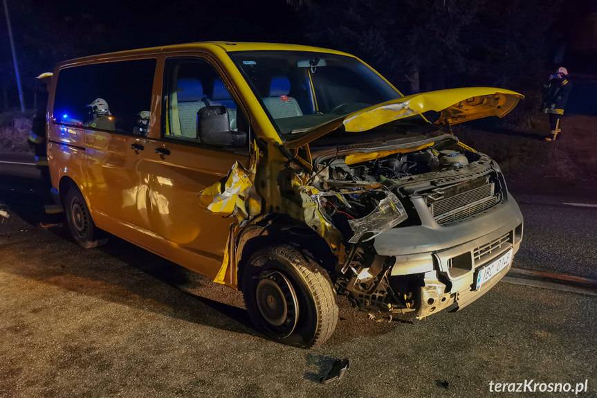 Zderzenie volkswagenów w Tylawie