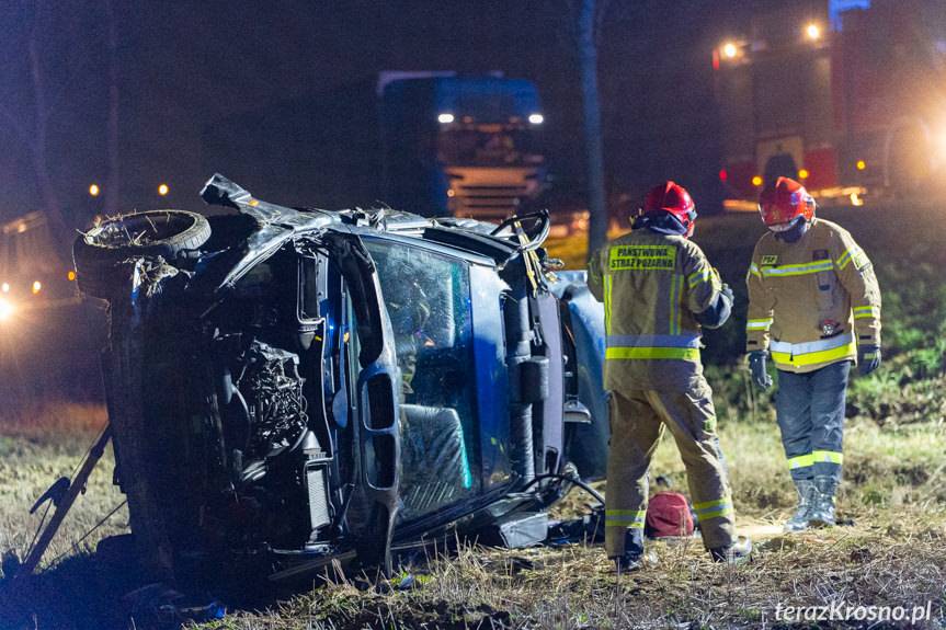 BMW koziołkowało w Równem