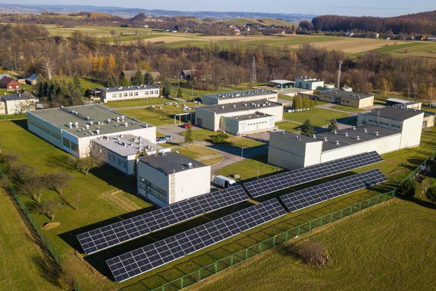 Duża instalacja fotowoltaiczna w Sieniawie