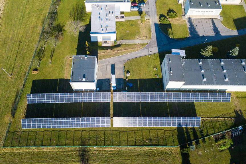 Duża instalacja fotowoltaiczna w Sieniawie