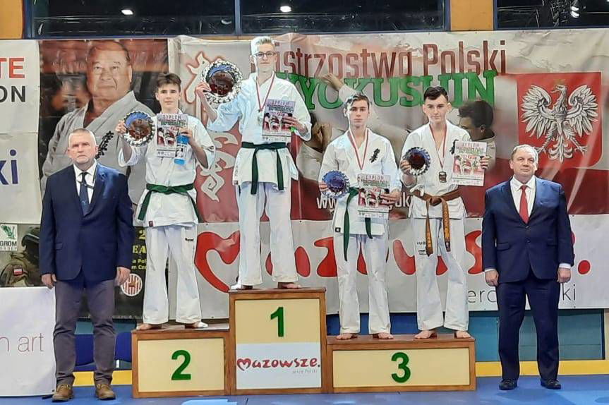 Trzy medale na Mistrzostwach Polski Juniorów w Zielonce