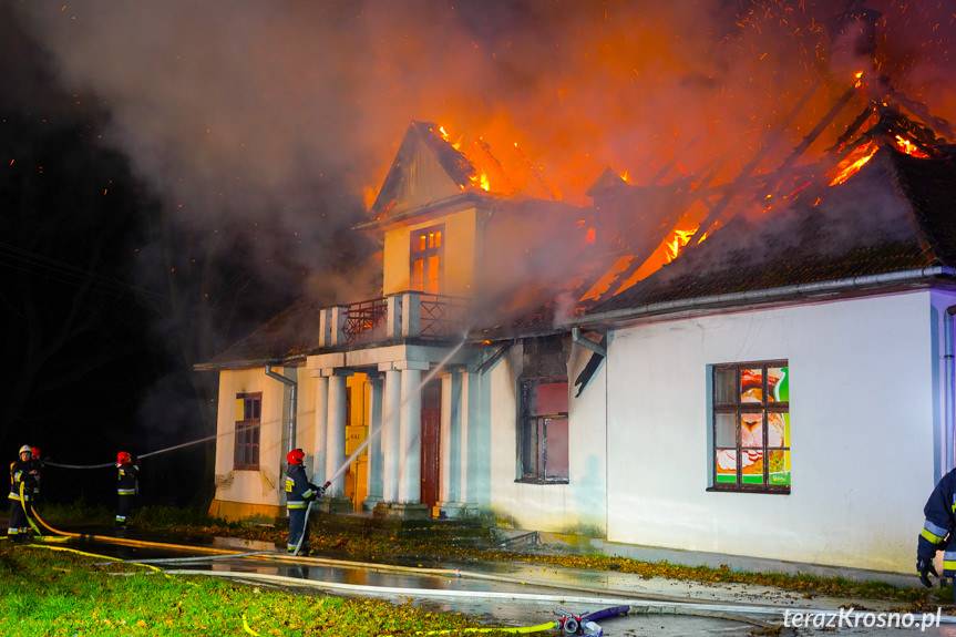 Czy ktoś podpalił dwór w Kobylanach?