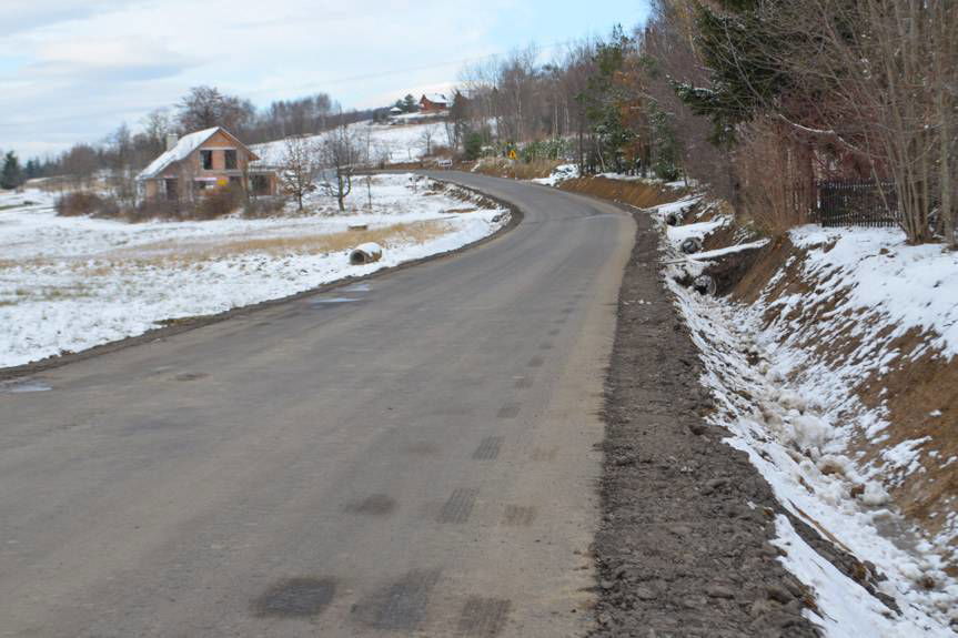 Remont drogi między Odrzykoniem a Czarnorzekami zakończony