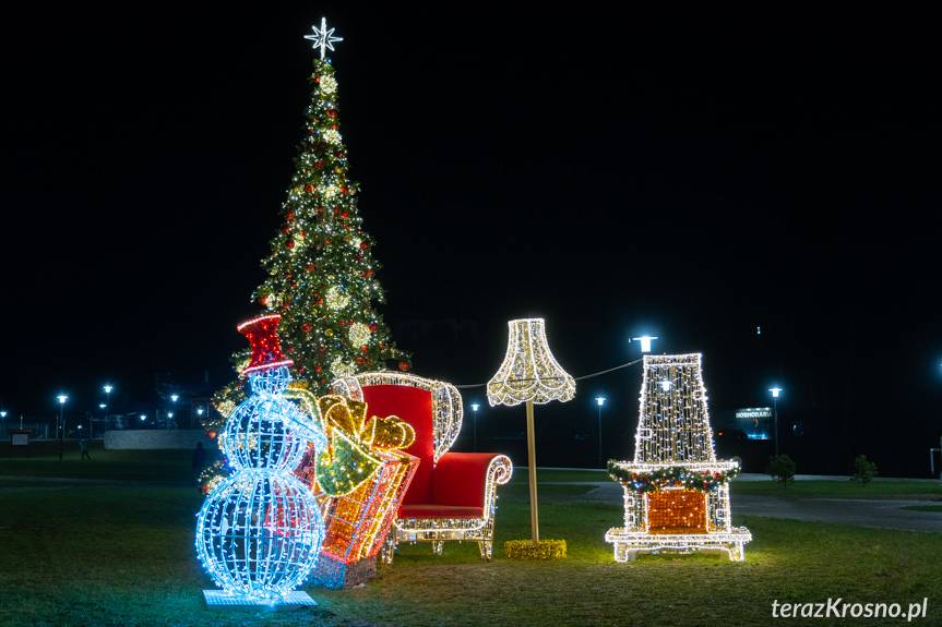 Świąteczne dekoracje w Rymanowie-Zdroju i Iwoniczu-Zdroju
