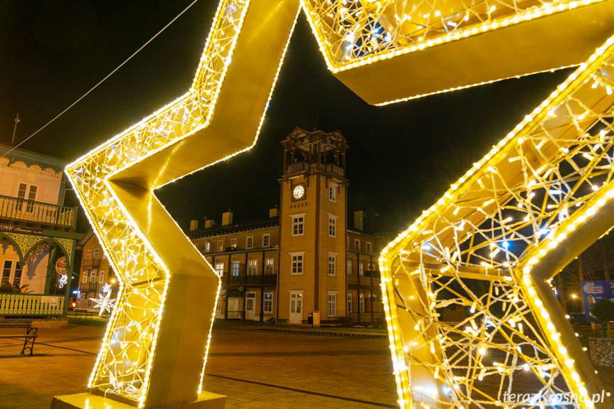 Świąteczne dekoracje w Rymanowie-Zdroju i Iwoniczu-Zdroju