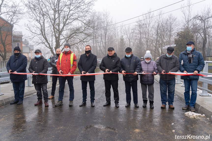 Klimkówka. Most nad Kościółkową Wodą gotowy