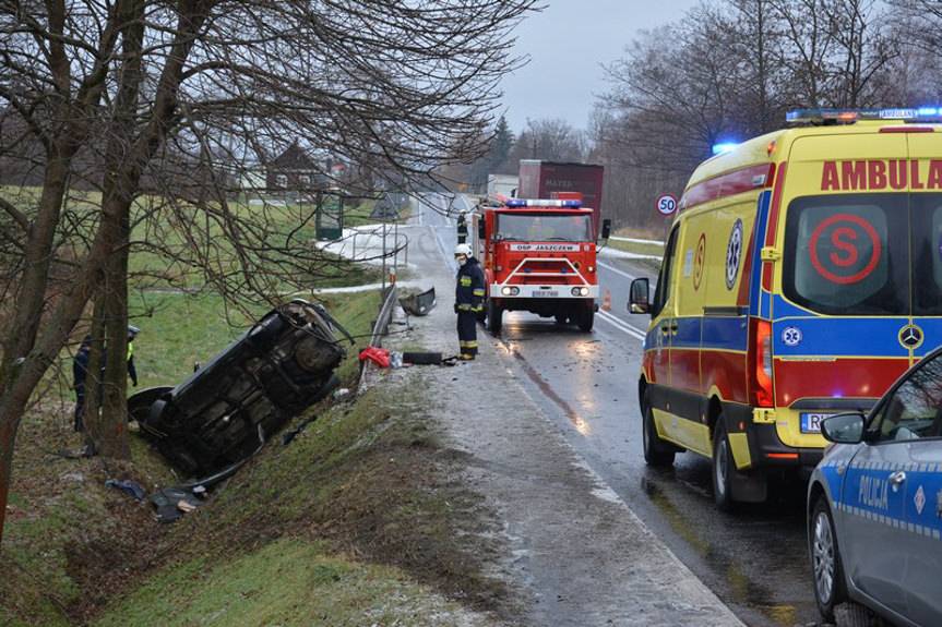 Wypadek w Jaszczwi, sprawca bez uprawnień