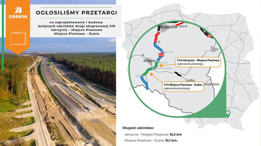 Coraz bliżej odcinki Via Carpatia z Iskrzyni do Dukli. Sprawdź szczegóły