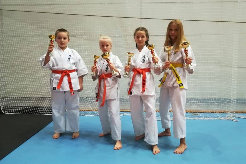 Siedem pucharów dla zawodników krośnieńskiego KKK