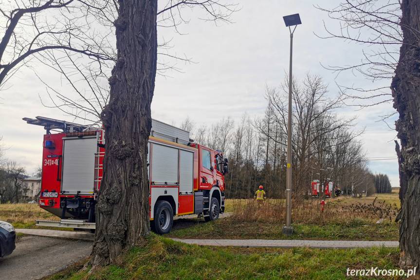 Zboiska. Pożar w budynku mieszkalnym