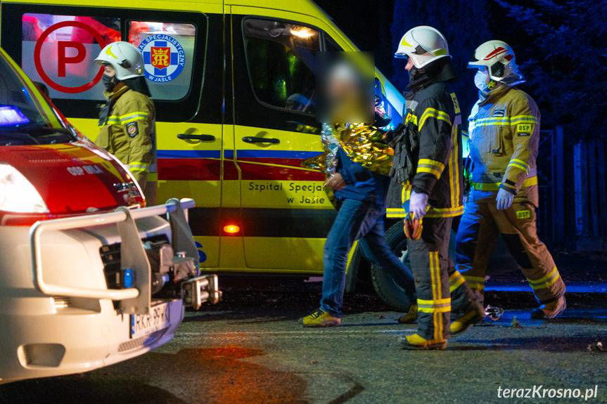 Poważny wypadek w Iwli na DW 993