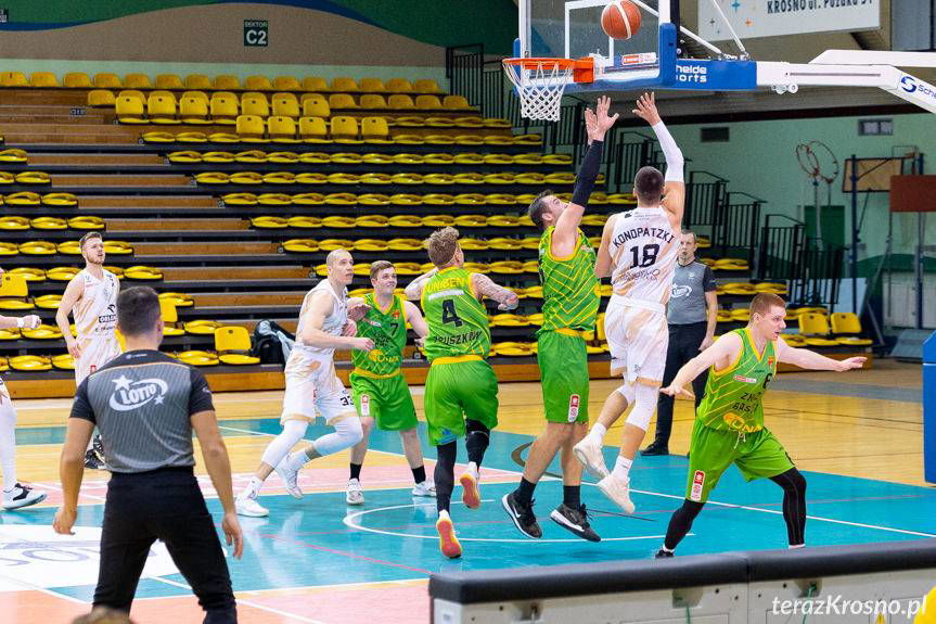 Miasta Szkła Krosno - Elektrobud-Investment ZB Pruszków 73:80 