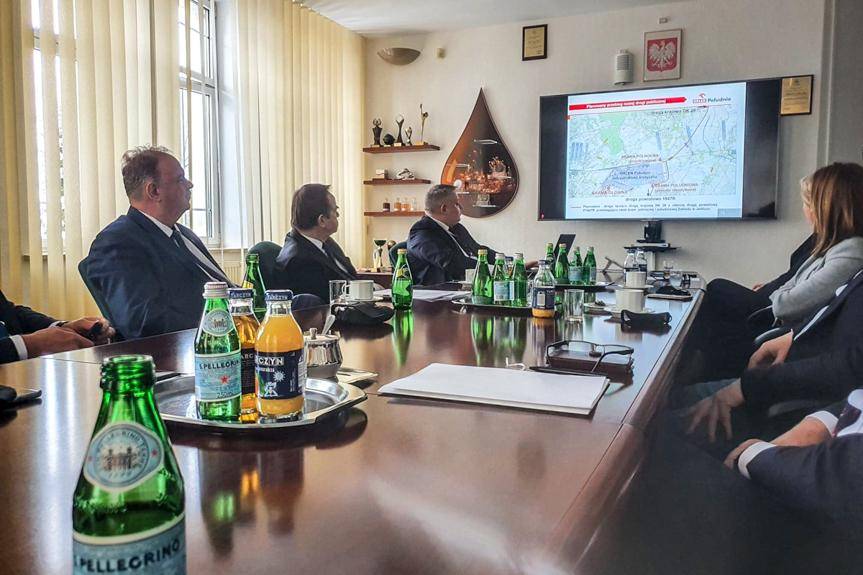 Rozmowy w sprawie nowej drogi do Orlen Południe w Jedliczu