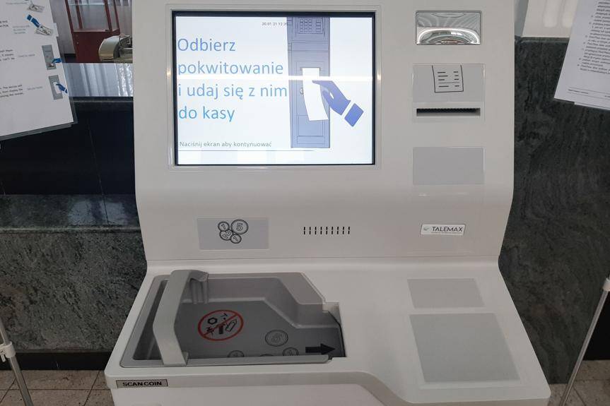 REGION. Maszyna do zamiany monet w Rzeszowie