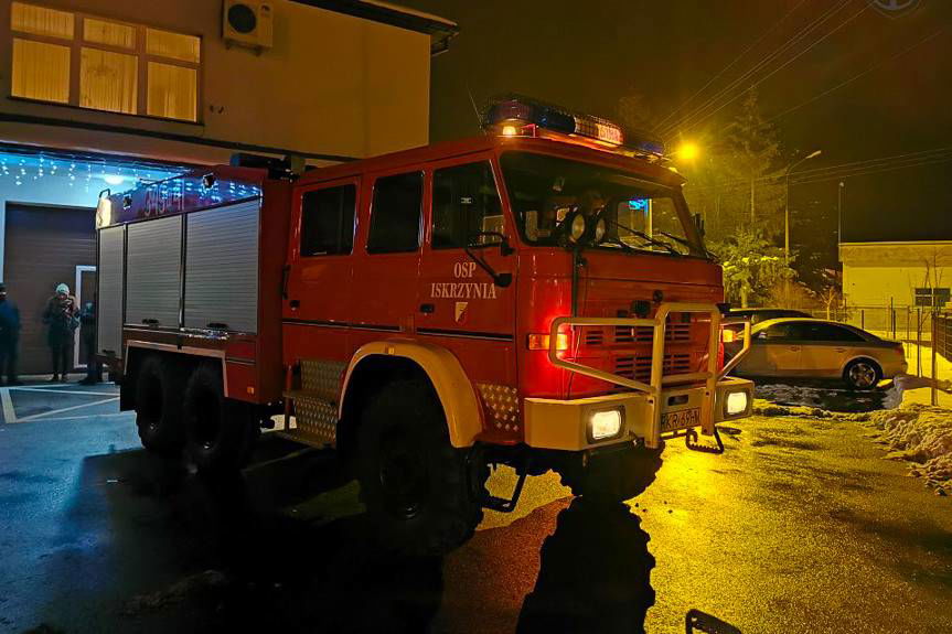 Nowy samochód w OSP Iskrzynia