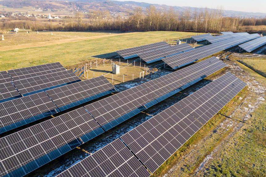 Farma fotowoltaiczna na składowisku odpadów w Krośnie