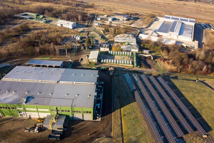 Farma fotowoltaiczna na składowisku odpadów w Krośnie